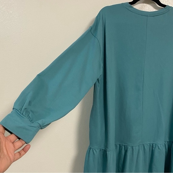 Listicle Tiered Ruffle Dress Size Medium NWT - Picture 7 of 13